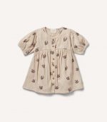 Crinkle Button Dress - Image 5