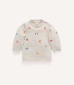 Organic Stripe Rib Mittens - Image 5