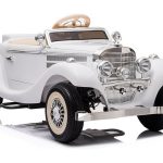 Elektro-Aufsitzauto Mercedes 540K Weiß